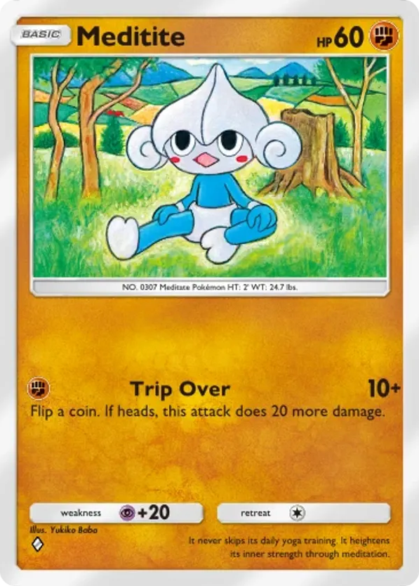Meditite card front