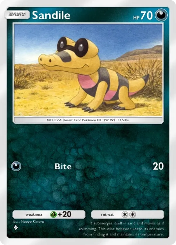 Sandile card front