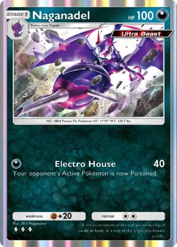Naganadel card front