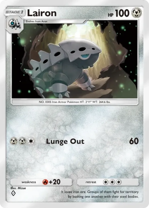 Lairon card front
