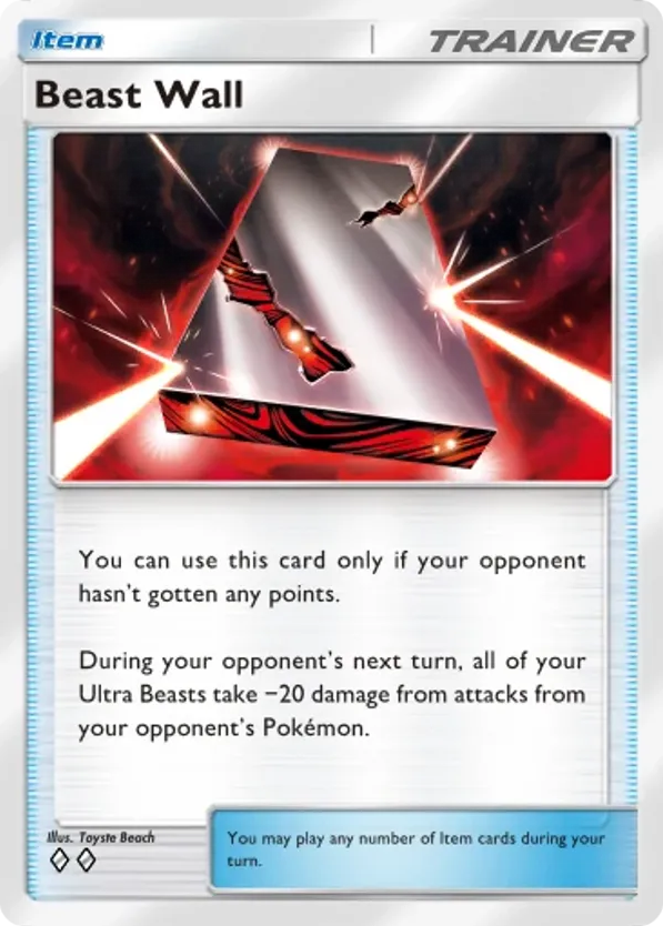 Beast Wall card front