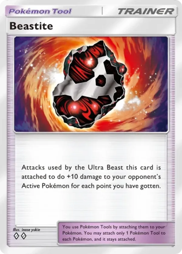 Beastite card front