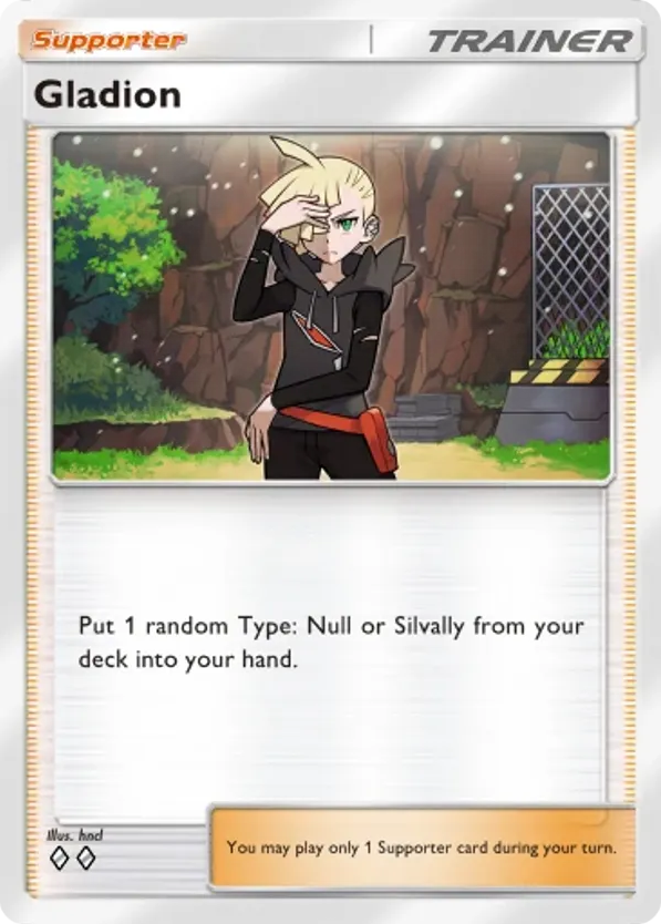 Gladion card front