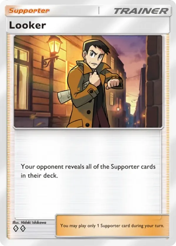 Looker card front