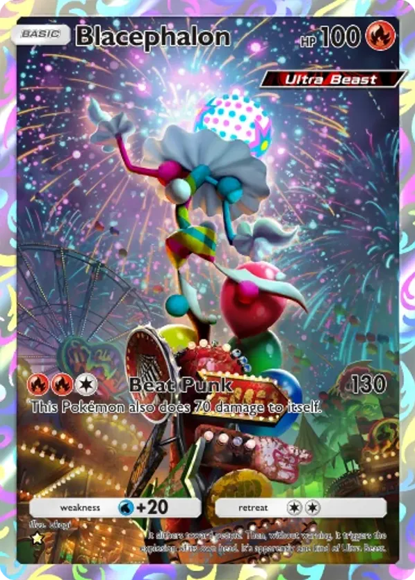 Blacephalon card front