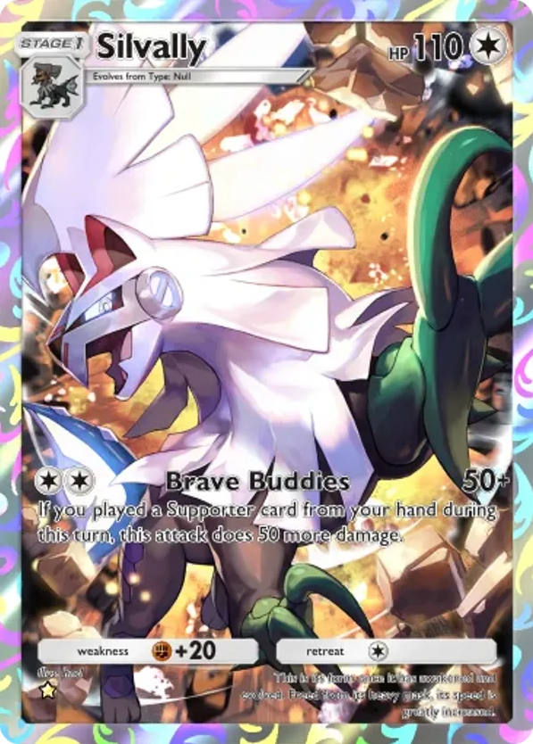 Silvally card front