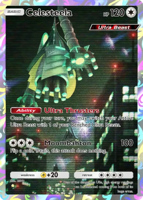 Celesteela card front