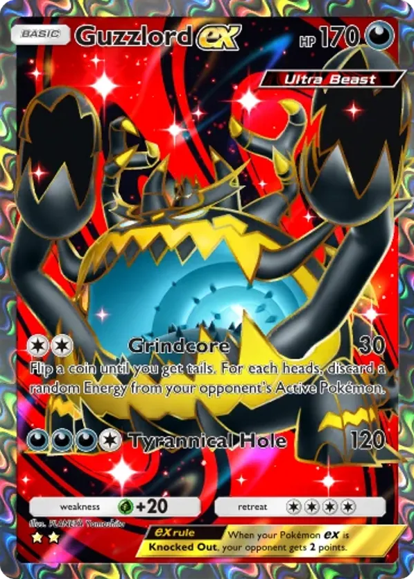 Guzzlord ex card front