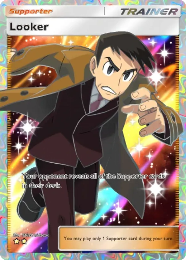 Looker card front
