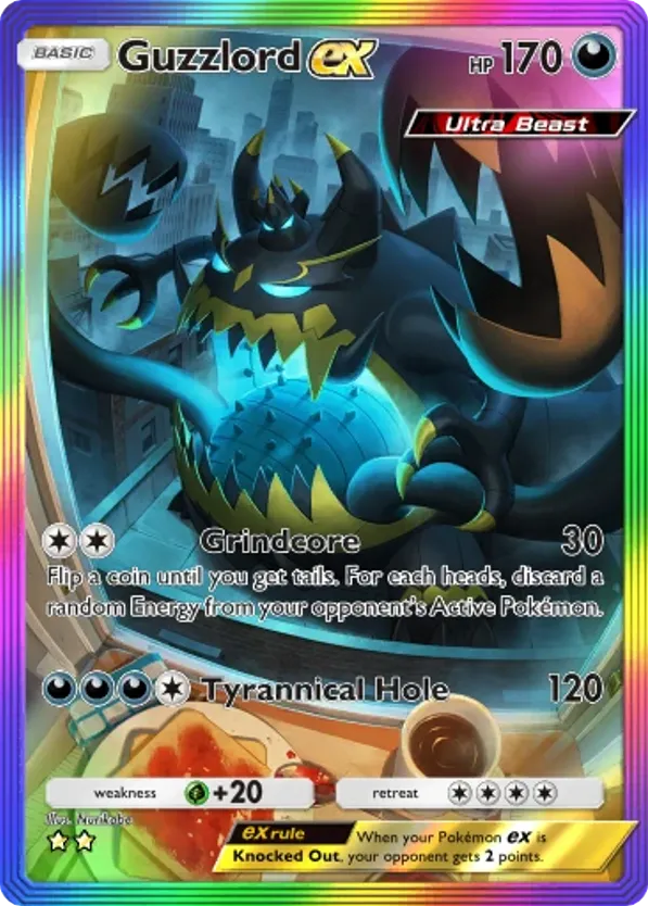Guzzlord ex card front