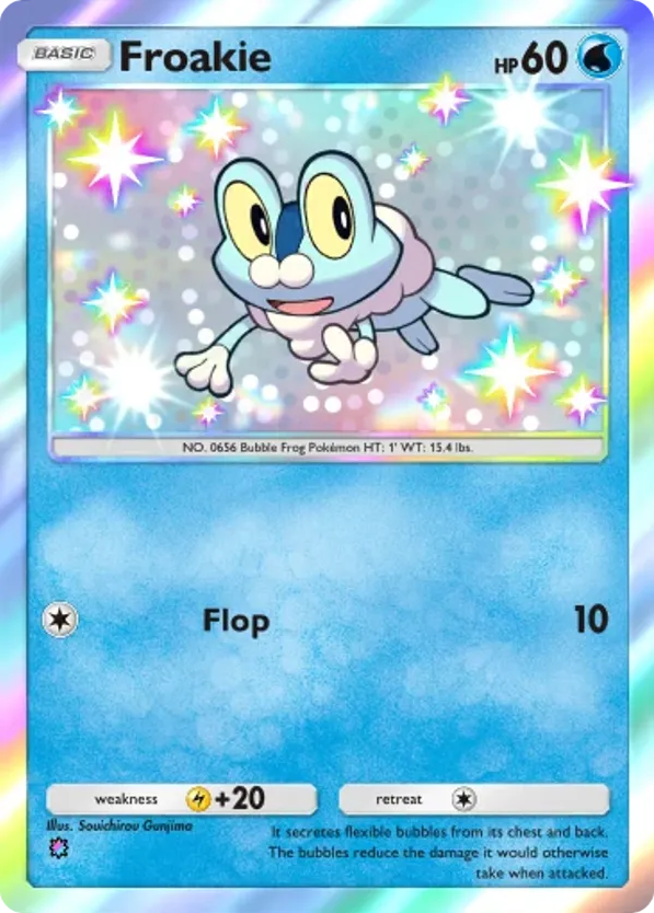 Froakie card front
