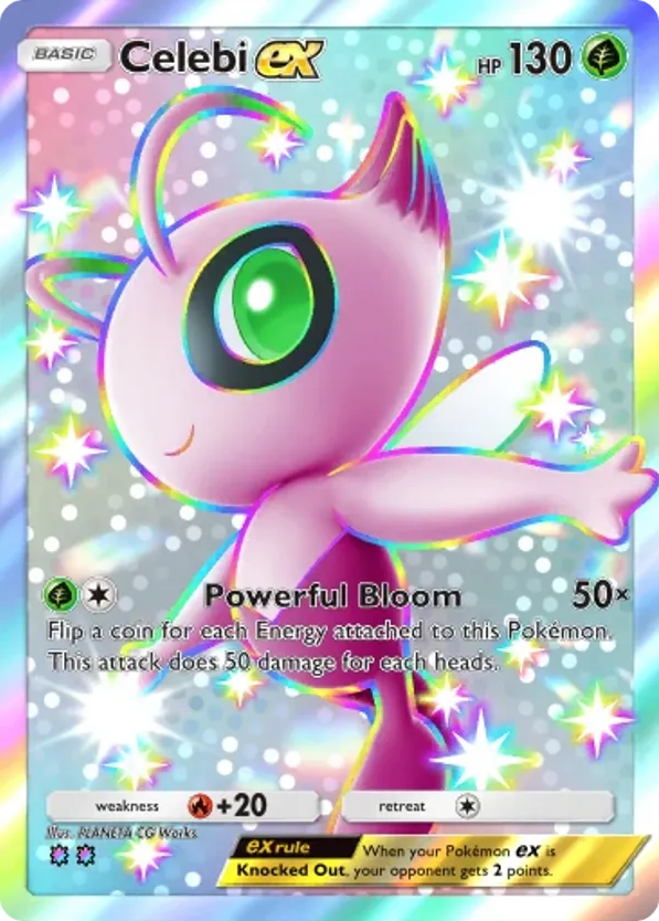 Celebi ex card front