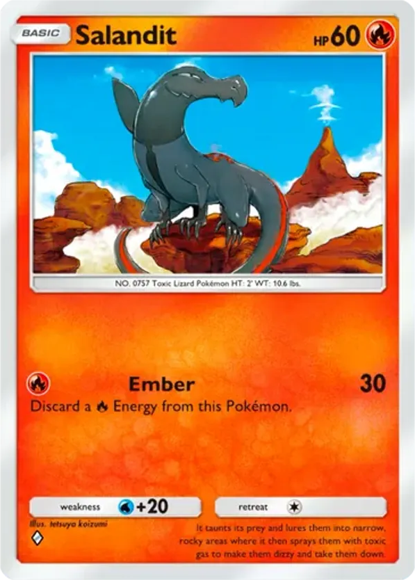 Salandit card front