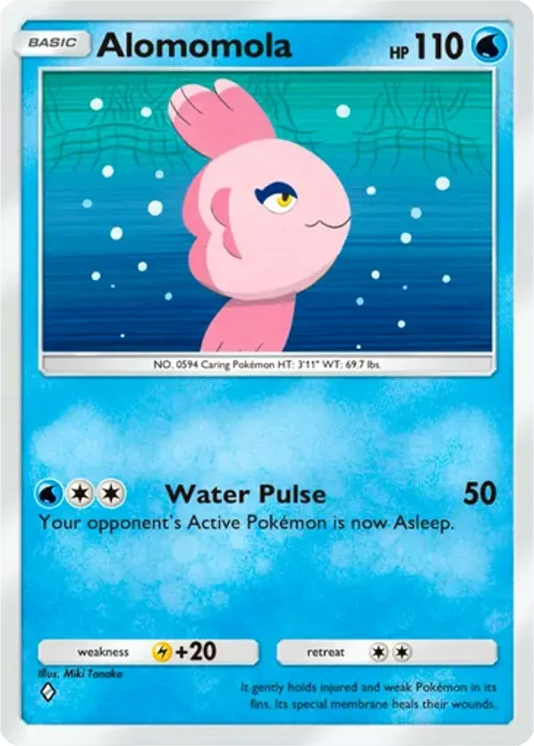Alomomola card front