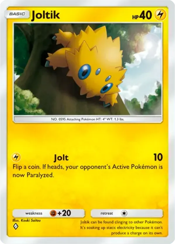 Joltik card front
