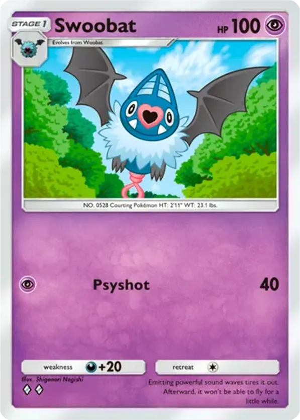 Swoobat card front