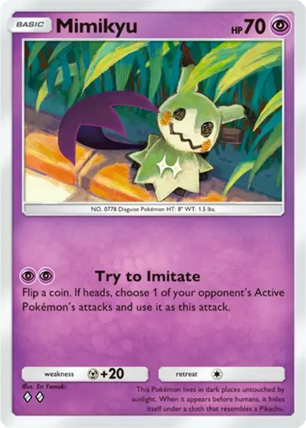 Mimikyu card front