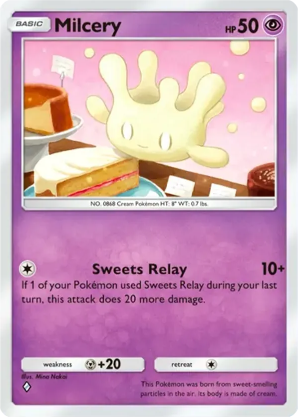 Milcery card front