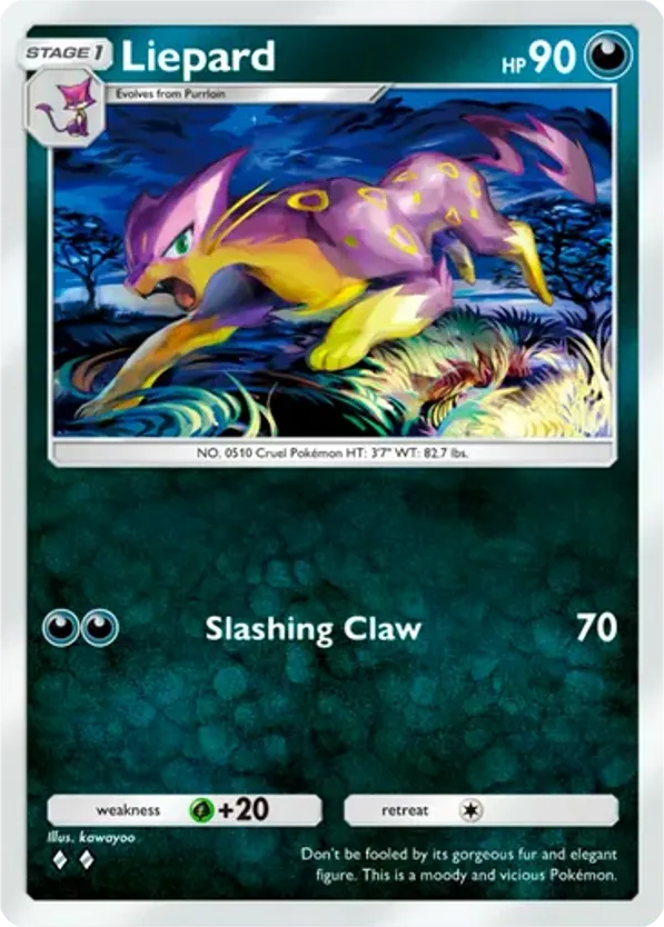 Liepard card front