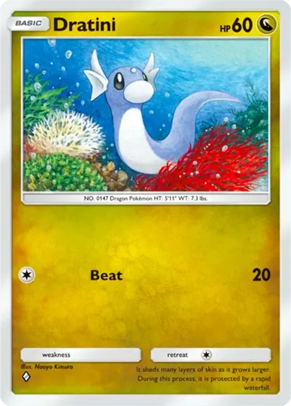 Dratini card front