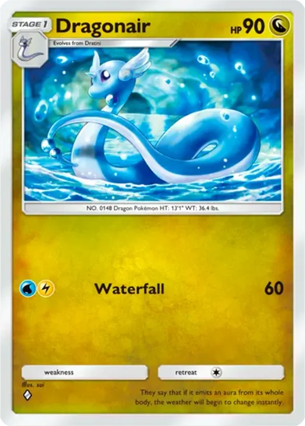 Dragonair card front