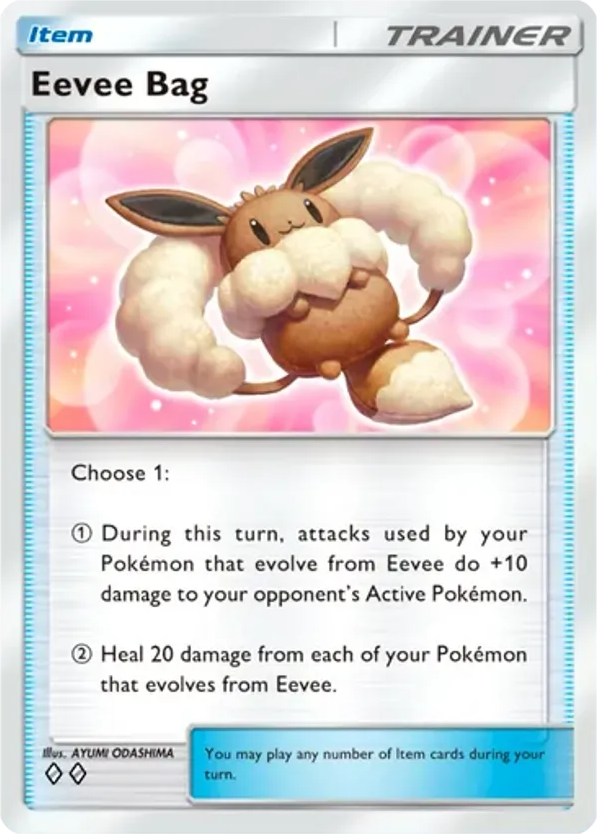 Eevee Bag card front