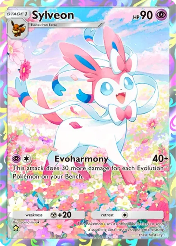 Sylveon card front