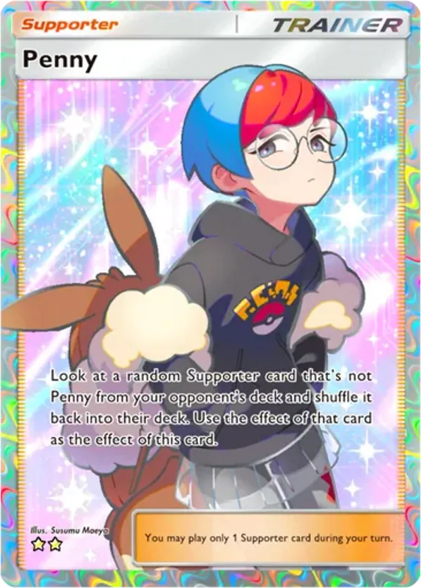 Penny card front
