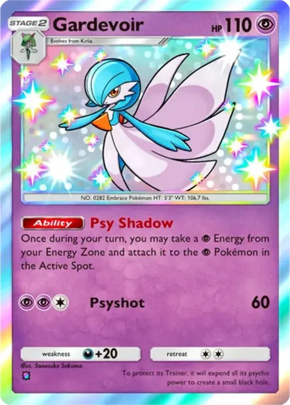 Gardevoir card front