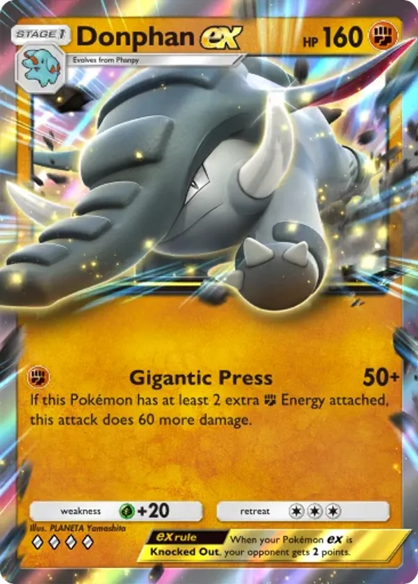 Donphan ex card front