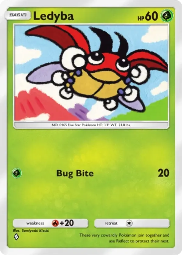 Ledyba card front