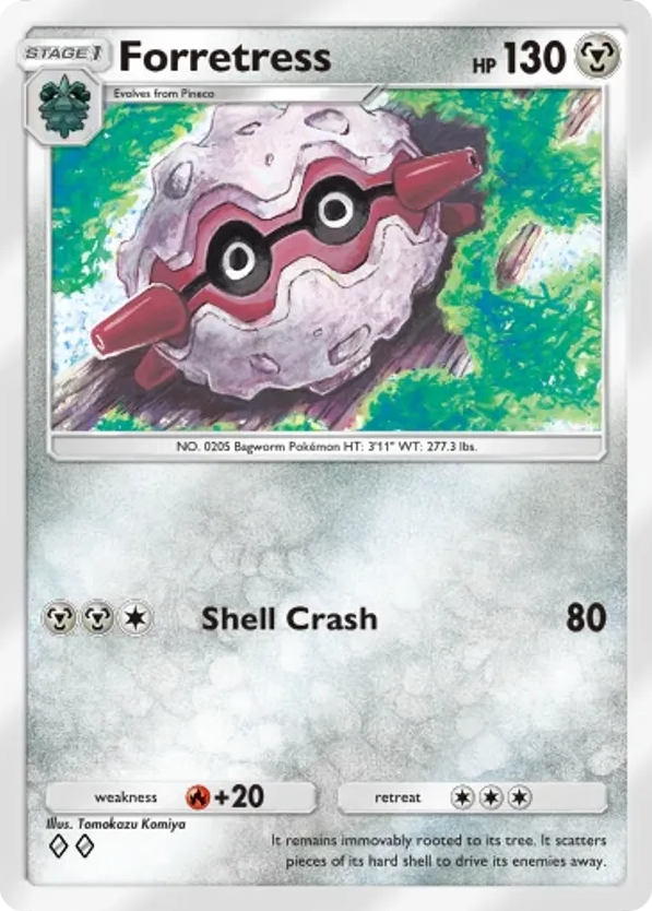 Forretress card front