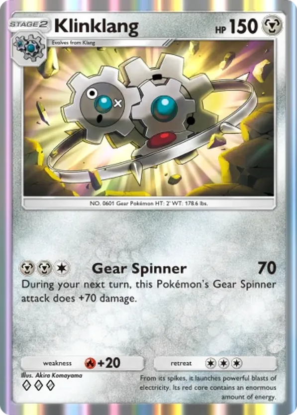 Klinklang card front