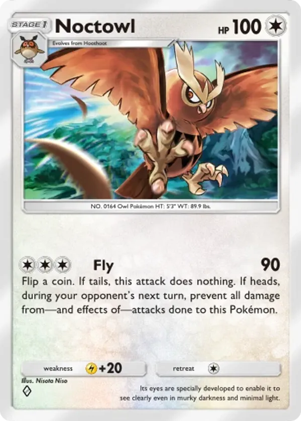 Noctowl card front