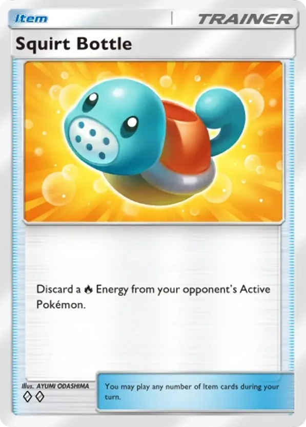 Squirt Bottle card front