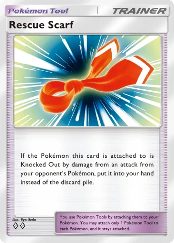 Rescue Scarf card front