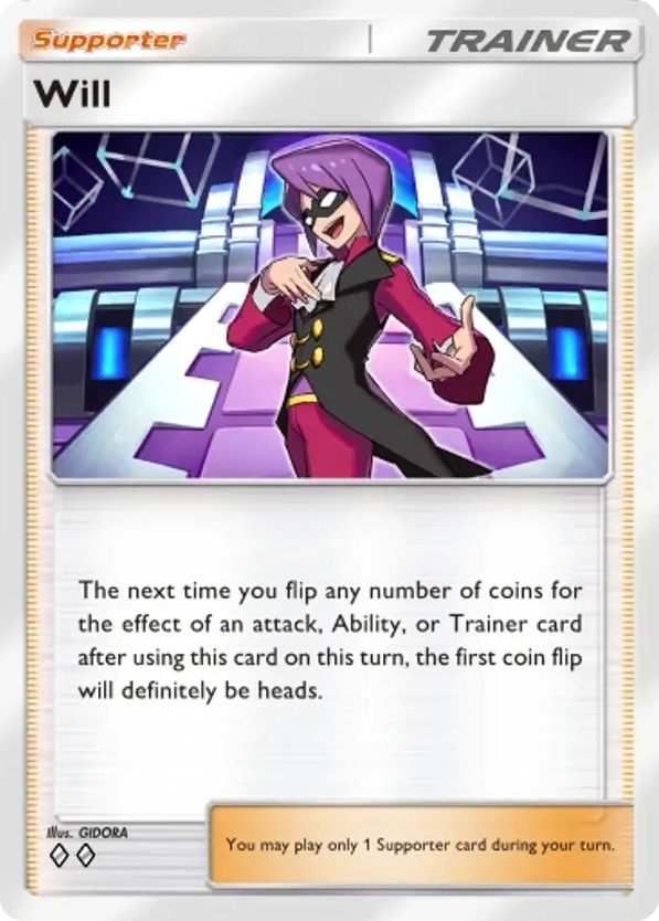Will card front