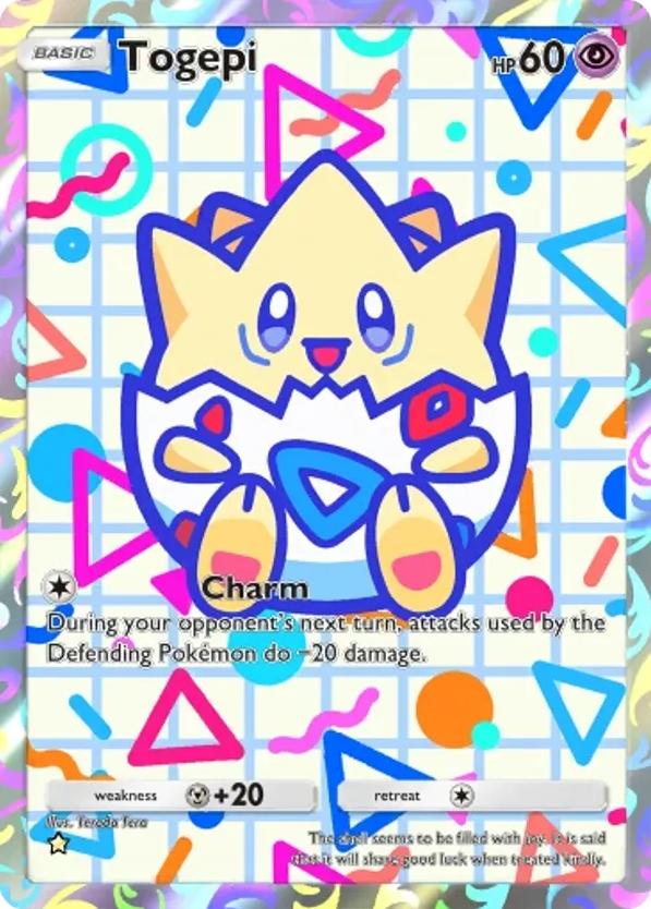 Togepi card front