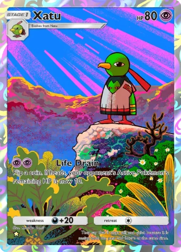 Xatu card front