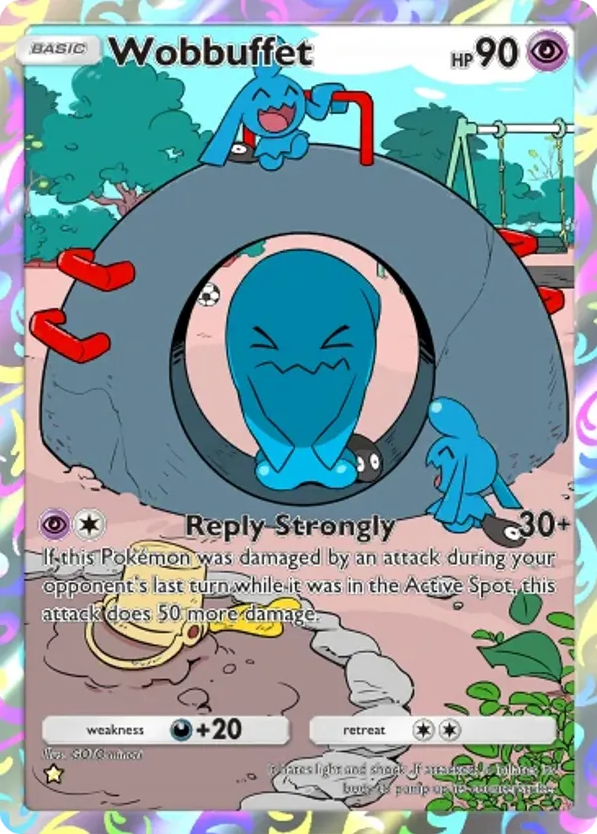 Wobbuffet card front