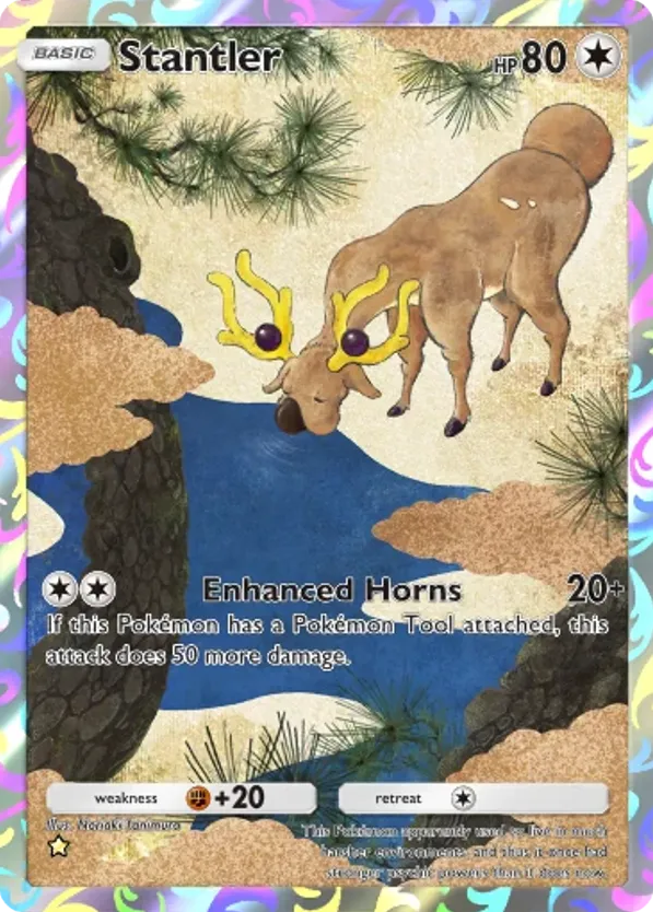 Stantler card front