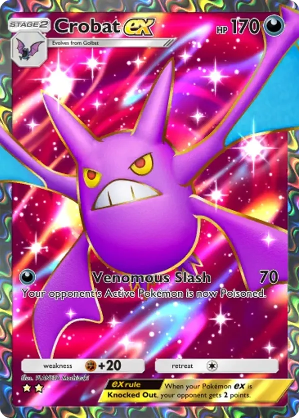 Crobat ex card front
