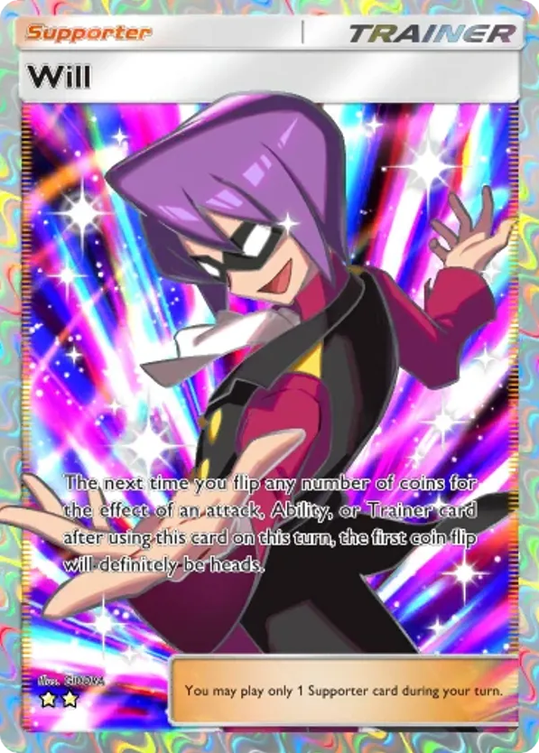 Will card front