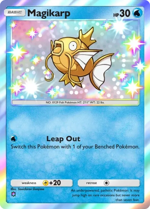 Magikarp card front