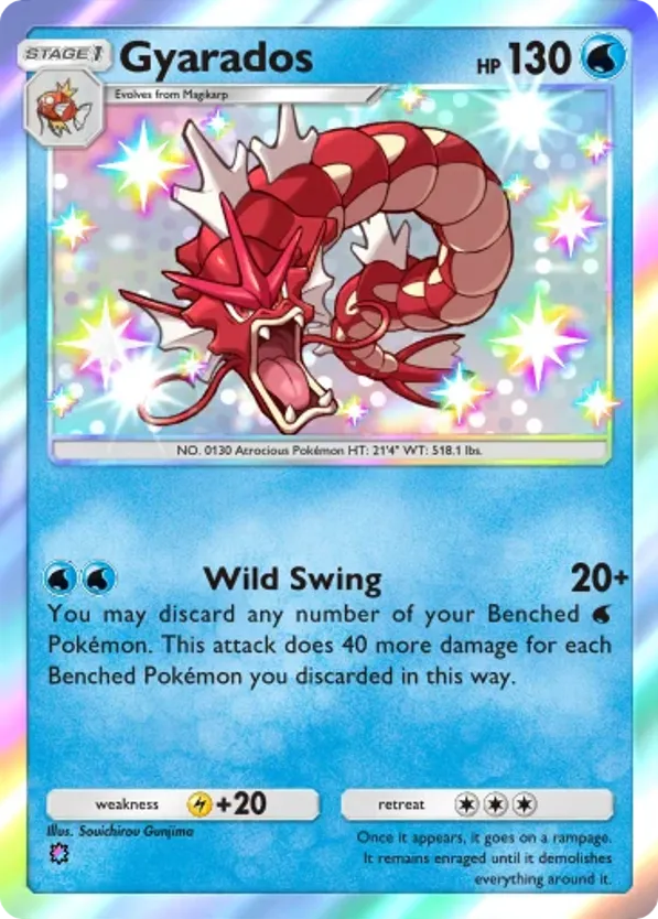 Gyarados card front