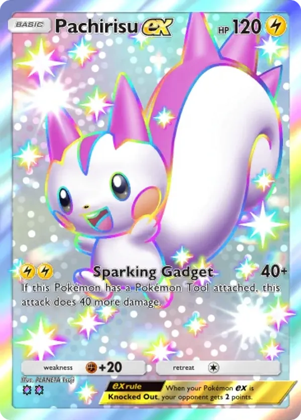 Pachirisu ex card front