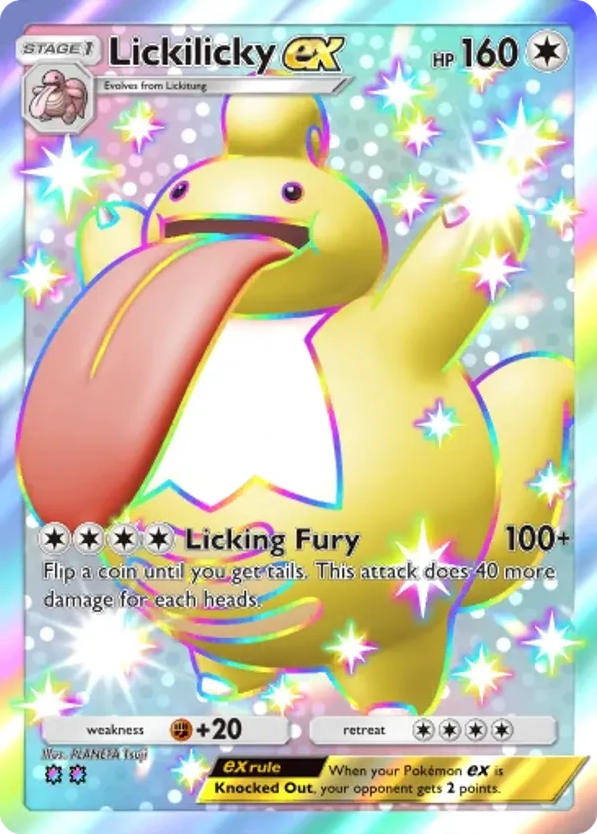 Lickilicky ex card front