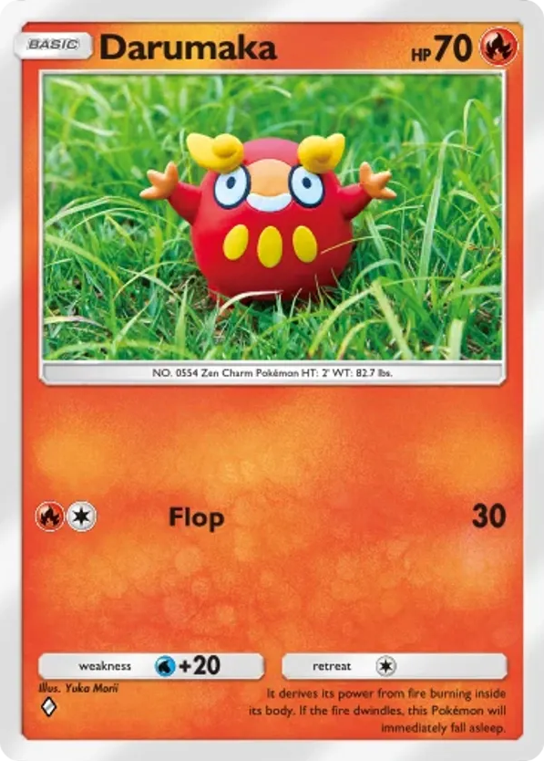 Darumaka card front