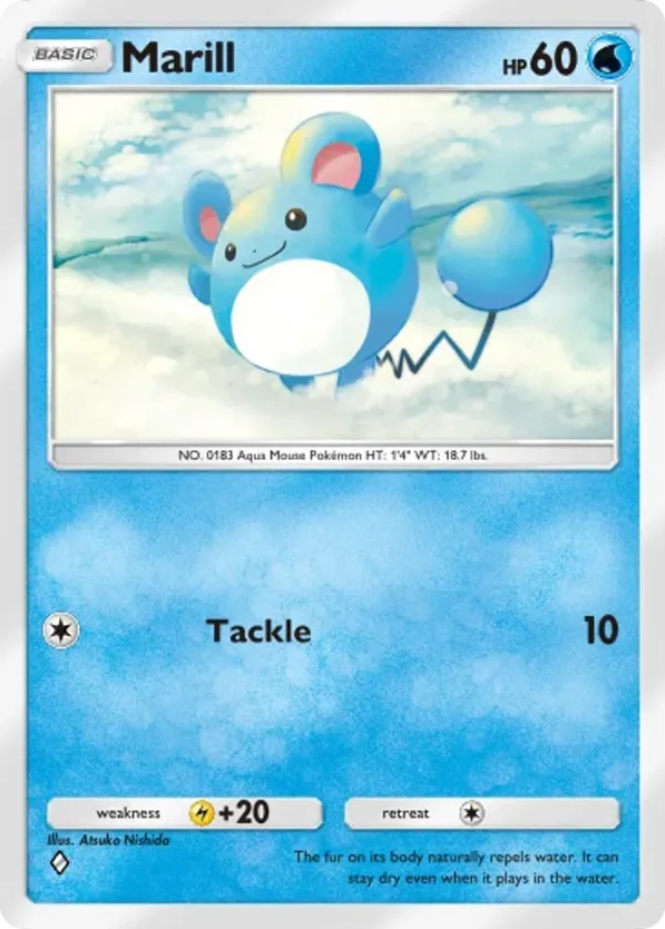 Marill card front