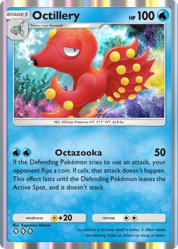 Octillery card front